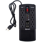 Estabilizador Teros TE-7180 AVR 600W 1200VA 184-276 VAC