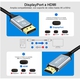 Adquiere tu Cable Adaptador Displayport a HDMI 3Mts UHD 4K 60Hz Netcom en nuestra tienda informática online o revisa más modelos en nuestro catálogo de Cables de Video Netcom