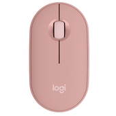 Mouse Inalámbrico Logitech Pebble 2 M350S BT Rosado