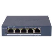 Switch Hikvision DS-3E1505P-EI/M Gigabit PoE+ 5 Puertos
