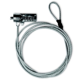 Cable De Seguridad Xtech Para Laptop XTA-110 1.8 Metros Plata