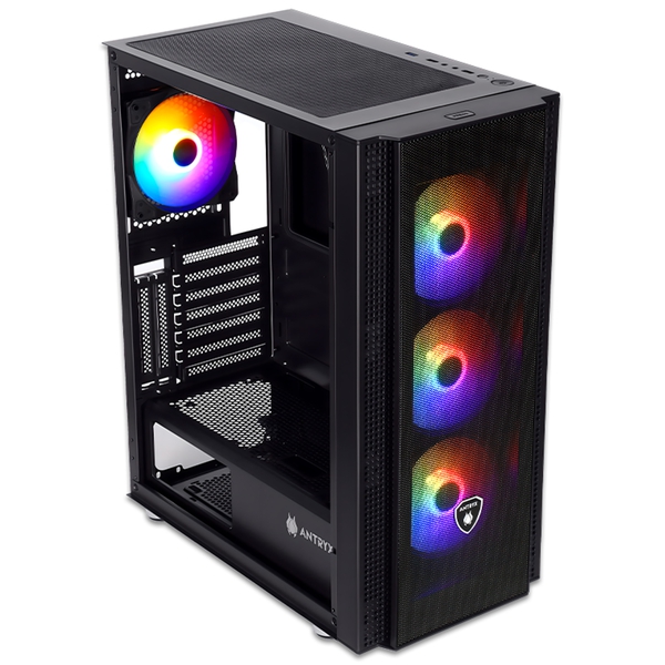 Case Gamer Antryx RX-265 Con Fuente 500W FRGB x4 Fan