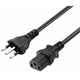 Adquiere tu Cable De Poder Tipo L Italiano C13 De 3 Mts 10AMP Trautech en nuestra tienda informática online o revisa más modelos en nuestro catálogo de Cables de Poder TrauTech