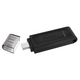 Adquiere tu Memoria USB Kingston DataTraveler 70 64GB USB C 3.2 Negro en nuestra tienda informática online o revisa más modelos en nuestro catálogo de Memorias USB Kingston