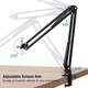 Adquiere tu Brazo Para Micrófono Fifine CS1 Soporte Ajustable Negro en nuestra tienda informática online o revisa más modelos en nuestro catálogo de Soportes Portátiles Otras Marcas