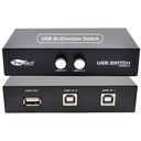 Conmutador Switch USB 2.0 2x1 TrauTech Para Impresoras