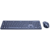 Kit Teclado y Mouse Inalámbrico Teros TE-5013S Negro