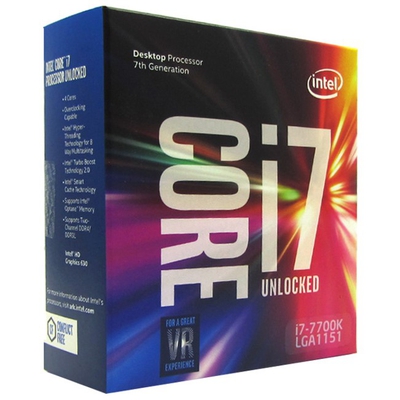Adquiere tu Procesador Intel Core i7-7700K 8 MB Caché L3 LGA1151 91W 14nm en nuestra tienda informática online o revisa más modelos en nuestro catálogo de Intel Core i7 Intel