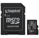 Memoria MicroSD Kingston 512GB Canvas Select Plus 150MB/s
