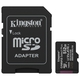 Adquiere tu Memoria MicroSD Kingston 512GB Canvas Select Plus 150MB/s en nuestra tienda informática online o revisa más modelos en nuestro catálogo de Memorias Flash Kingston