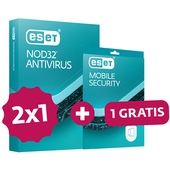 Antivirus NOD 32 ESET 2 PCs 2026 +1 Mobile GRATIS