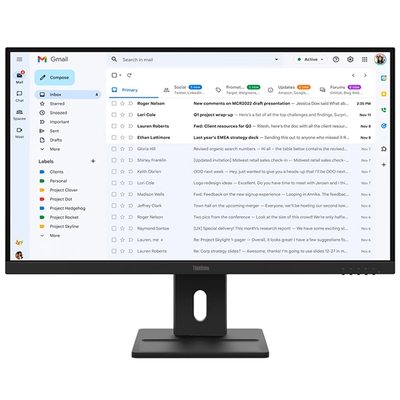 Adquiere tu Monitor 27" Lenovo ThinkVision E27-40 100Hz FHD HDMI DP VGA en nuestra tienda informática online o revisa más modelos en nuestro catálogo de Monitores Lenovo