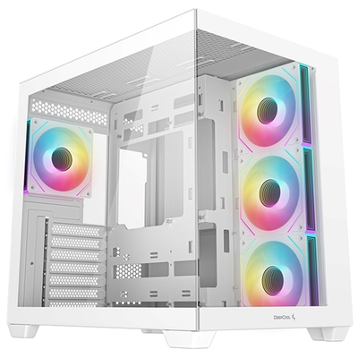 Adquiere tu Case Deepcool CG530 4F ARGB Sin Fuente Blanco en nuestra tienda informática online o revisa más modelos en nuestro catálogo de Cases Deepcool