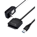 Adaptador USB 3.0 a SATA 3 UASP Netcom HDD 2.5" y 3.5" 12V