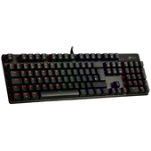 Teclado Mecánico Teros TE-4068G RGB USB 2.0 Español Negro