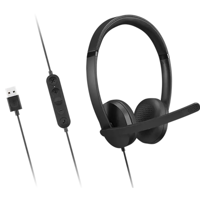 Adquiere tu Auriculares Lenovo USB-A con Micrófono Stereo Gen 2 PC en nuestra tienda informática online o revisa más modelos en nuestro catálogo de Auriculares y Micrófonos Lenovo