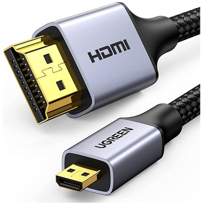 Adquiere tu Cable Micro HDMI a HDMI Ugreen 4K 60Hz 2 Metros en nuestra tienda informática online o revisa más modelos en nuestro catálogo de Cables de Video UGreen