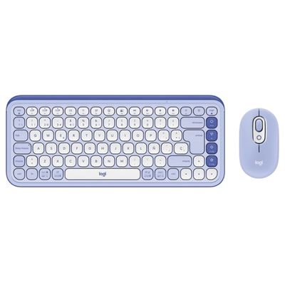 Adquiere tu Kit De Teclado y Mouse Inalámbricos Logitech Pop Icon Lila en nuestra tienda informática online o revisa más modelos en nuestro catálogo de Teclados y Mouse Logitech