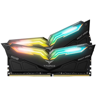 Adquiere tu Kit Memoria T-Force Night Hawk RGB 32GB 2 x 16GB 3600MHz en nuestra tienda informática online o revisa más modelos en nuestro catálogo de DIMM DDR4 Teamgroup