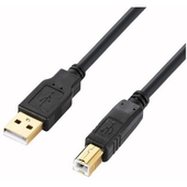Cable Para Impresora USB-A 2.0 a USB-B Trautech De 5 Metros