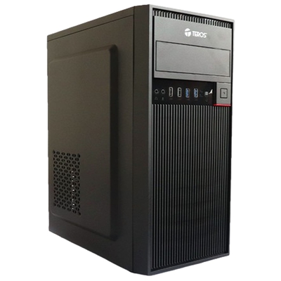Adquiere tu Case Teros TE-1313G Mid Tower ATX 450W USB 3.0 / 2.0 Negro en nuestra tienda informática online o revisa más modelos en nuestro catálogo de Cases Teros