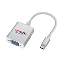 Adaptador USB C a VGA Netcom 2K 60Hz