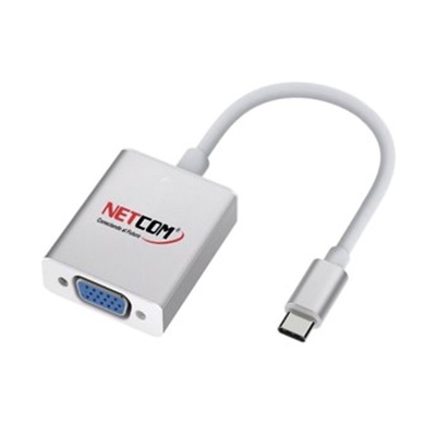 Adquiere tu Adaptador USB C a VGA Netcom 2K 60Hz en nuestra tienda informática online o revisa más modelos en nuestro catálogo de Adaptador Convertidor Netcom