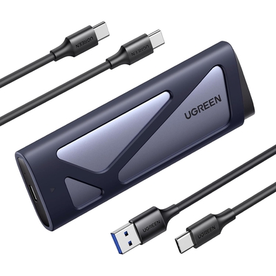 Adquiere tu Case UGREEN SSD M.2 NVMe SATA USB C 10Gbps 2230 2280 en nuestra tienda informática online o revisa más modelos en nuestro catálogo de Accesorios Para Discos Ugreen