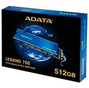Disco Sólido M.2 NVMe 512GB Adata Legend 700 SSD PCIe 3x4