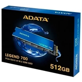 Disco Sólido M.2 NVMe 512GB Adata Legend 700 SSD PCIe 3x4