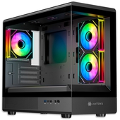 Case Gamer Antryx FX 630M ARGB Vidrio Templado Negro