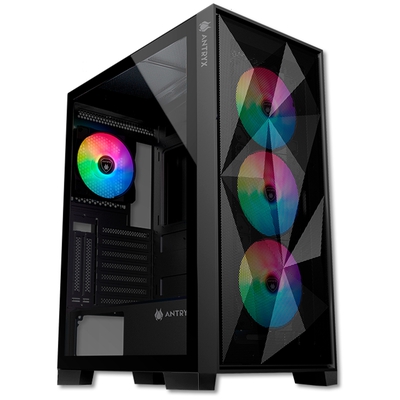 Adquiere tu Case Gamer Antryx RX-250 x4 Ventiladores RGB Sin Fuente en nuestra tienda informática online o revisa más modelos en nuestro catálogo de Cases Antryx