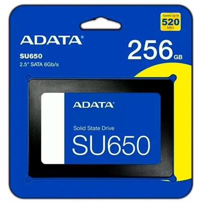 Adquiere tu Disco Sólido 2.5" 256GB Adata Ultimate SU650 SSD en nuestra tienda informática online o revisa más modelos en nuestro catálogo de Discos Sólidos 2.5" AData