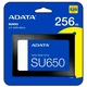 Adquiere tu Disco Sólido 2.5" 256GB Adata Ultimate SU650 SSD en nuestra tienda informática online o revisa más modelos en nuestro catálogo de Discos Sólidos 2.5" AData