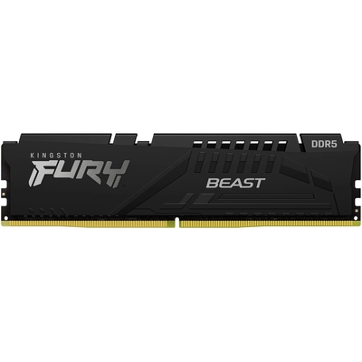 Adquiere tu Memoria Kingston Fury Beast 32GB DDR5 5200MHz Negro en nuestra tienda informática online o revisa más modelos en nuestro catálogo de DIMM DDR5 Kingston