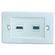 Adquiere tu Placa De 1 Jack HDMI V2.0 y 1 Jack USB V3.0 Trautech en nuestra tienda informática online o revisa más modelos en nuestro catálogo de Adaptadores Convertidores TrauTech