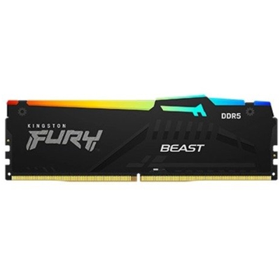 Adquiere tu Memoria Kingston Fury Beast 32GB DDR5 5600MHz RGB CL40 1.25V en nuestra tienda informática online o revisa más modelos en nuestro catálogo de DIMM DDR5 Kingston