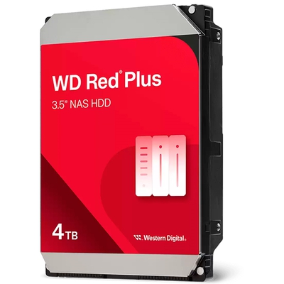 Adquiere tu Disco 3.5" 4TB Western Digital Red Plus SATA 5400 RPM 128MB en nuestra tienda informática online o revisa más modelos en nuestro catálogo de Discos Duros 3.5" Western Digital