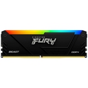 Memoria Kingston Fury Beast RGB 16GB DDR4 3600MHz Black