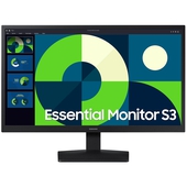 Monitor Plano Samsung Essential S3 22" FHD 75Hz HDMI VGA