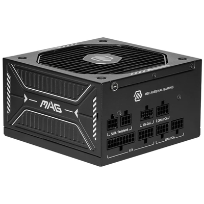 Adquiere tu Fuente De 750W 80 Plus Gold MSI MAG A750GLS PCIE5 en nuestra tienda informática online o revisa más modelos en nuestro catálogo de Fuentes de Poder MSI 