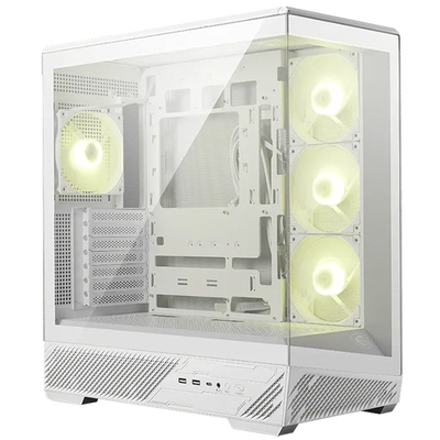 Adquiere tu Case Gamer MSI MAG PANO 130R PZ Mid Tower Sin Fuente Blanco en nuestra tienda informática online o revisa más modelos en nuestro catálogo de Cases MSI 