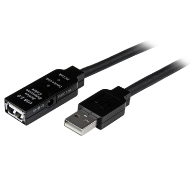 Adquiere tu Cable Extensor USB 2.0 Activo Startech Macho a Hembra De 10mts en nuestra tienda informática online o revisa más modelos en nuestro catálogo de Cables Extensores USB StarTech