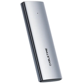 Case SSD M2 NVME y SATA Externo USB C 10Gbps Cabletime CB32G