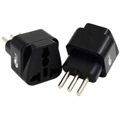 Adaptador De Toma Universal a 3 En Línea 10A 250V Trautech