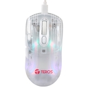 Mouse Gamer TE-2126G Con Cable USB RGB 7 Botones