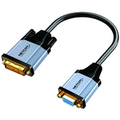 Adaptador DVI-D 24+1 a VGA Full Hd 1080p Netcom