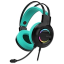 Auriculares Con Micrófono Gamer Antryx Iris-K 7.1 Turquesa