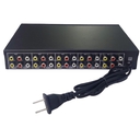 Splitter De Audio y Video RCA 1x8 Trautech