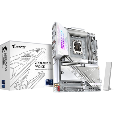Adquiere tu Placa Gigabyte Z890 AORUS PRO ICE Intel Z890 Socket 1851 ATX en nuestra tienda informática online o revisa más modelos en nuestro catálogo de Placas Madre Gigabyte